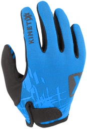 detské cyklistické rukavice KinetiXx Lorik blue shade