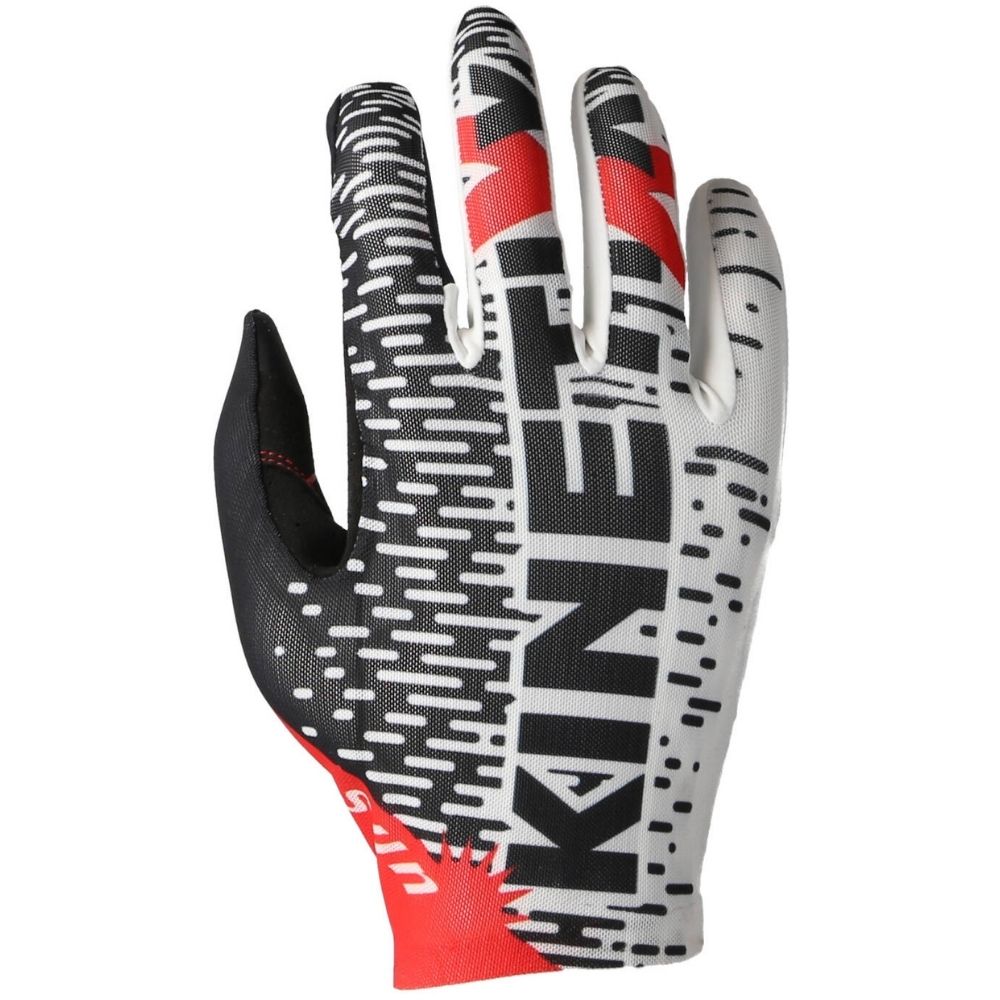 rukavice KinetiXx Sean white black red