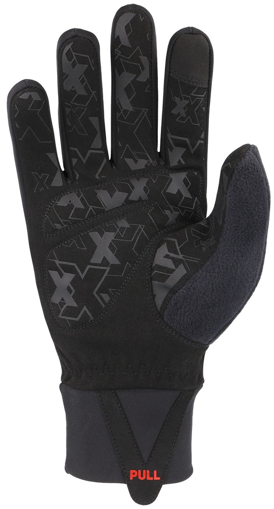 zimné cyklistické rukavice KinetiXx Logan black