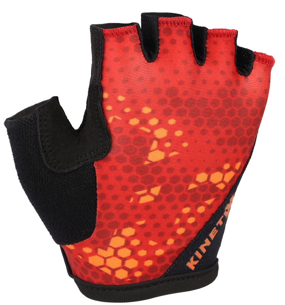 children's cycling gloves KinetiXx Lury red