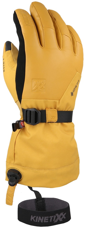 lyžařské rukavice KinetiXx Beldin GTX mustard