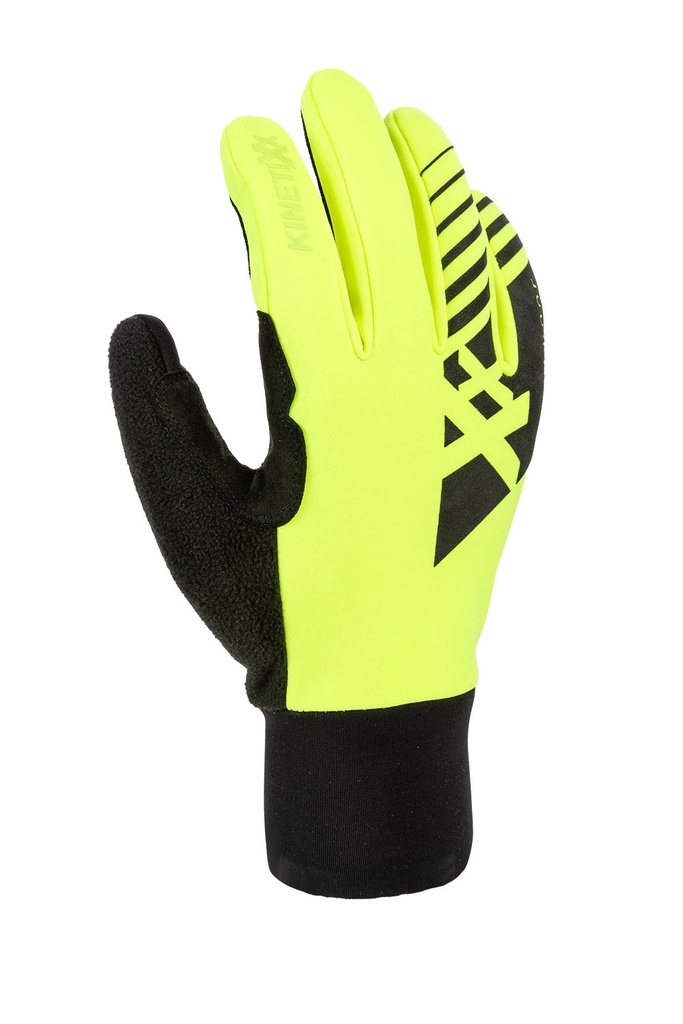 zimné cyklistické rukavice KinetiXx Lounes yellow
