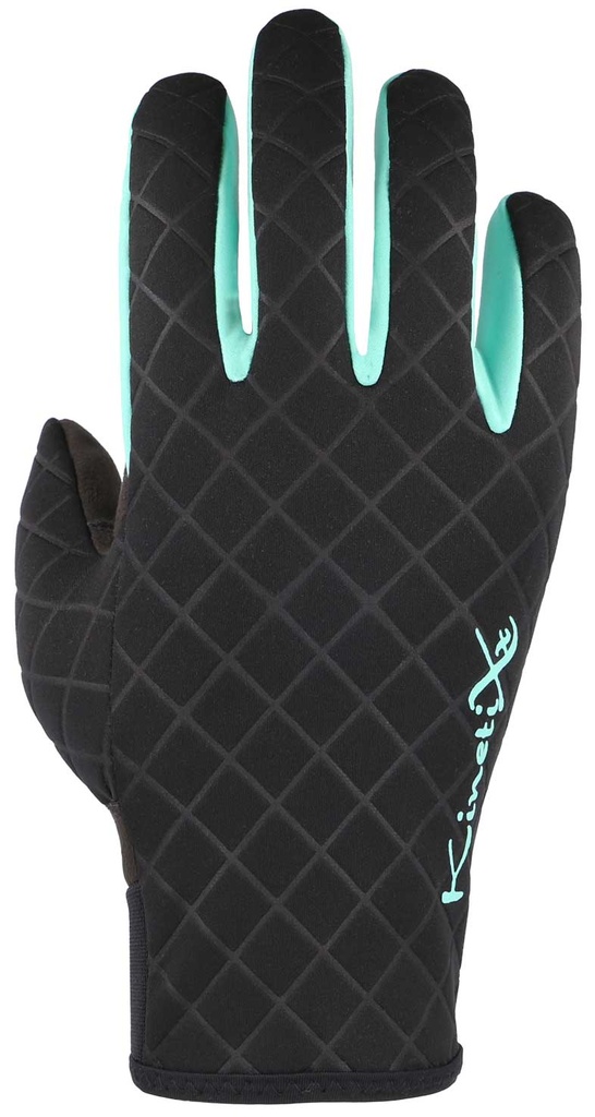 gloves KinetiXx Lotta black/turquoise