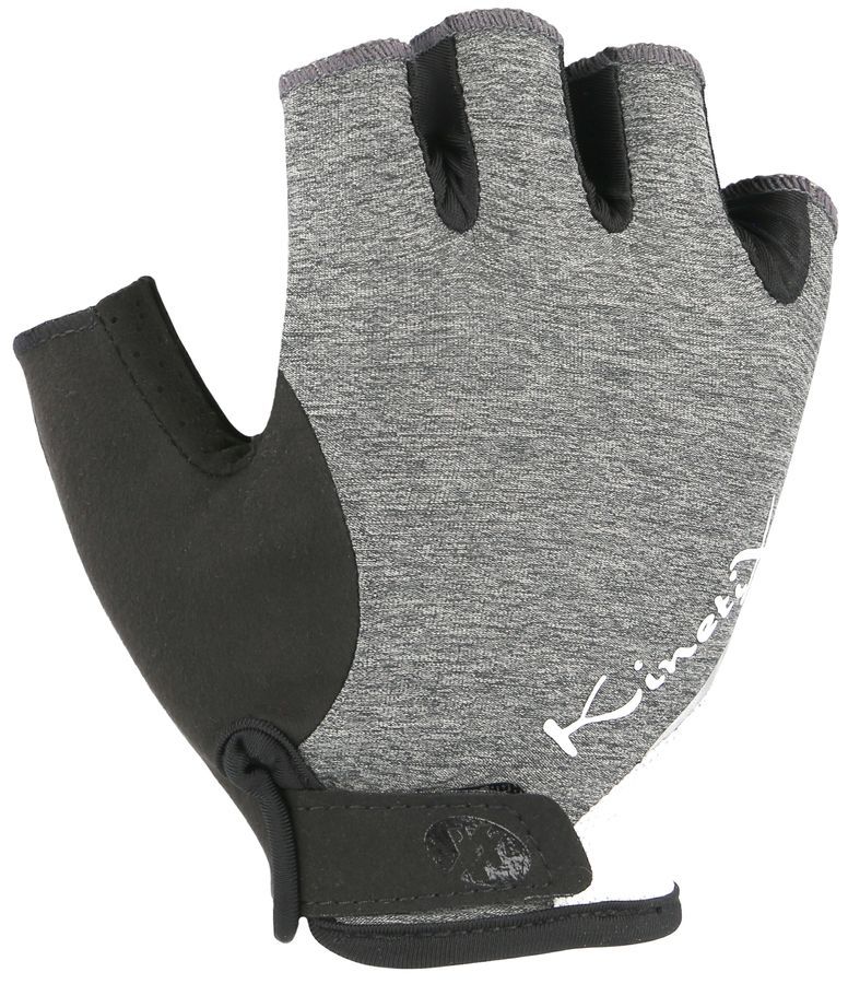 cyklistické rukavice KinetiXx Luisa grey melange