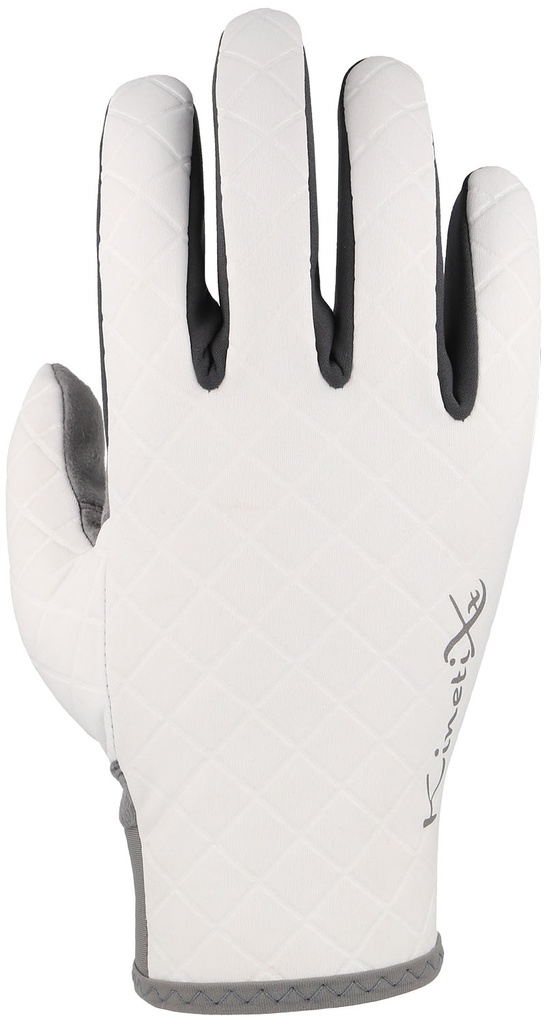 gloves KinetiXx Lotta white/grey