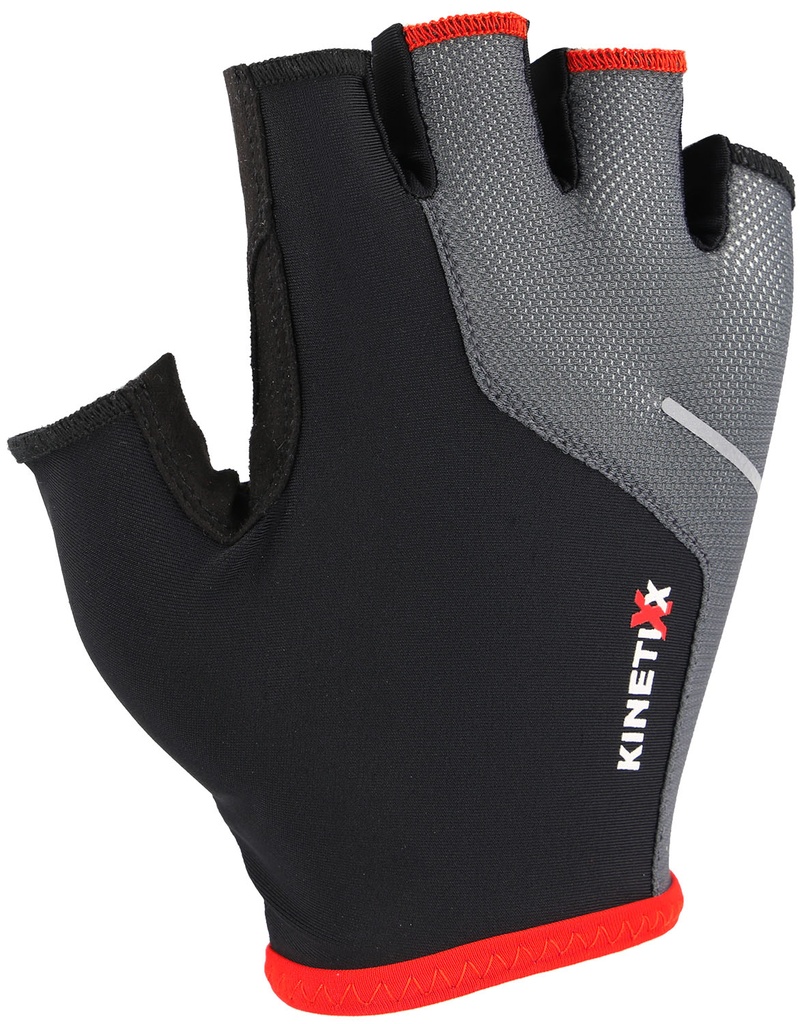 cyklistické rukavice KinetiXx Laron black/anthracite