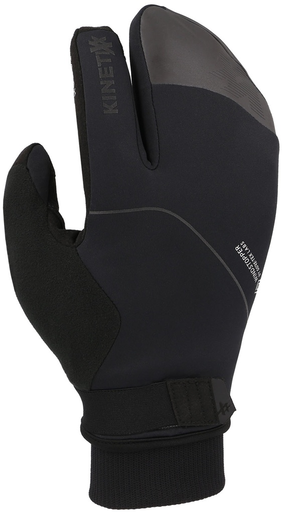 zimní cyklistické rukavice KinetiXx Luzan GORE-TEX WINDSTOPPER® black