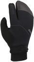 zimné cyklistické rukavice KinetiXx Luzan GORE-TEX WINDSTOPPER® black