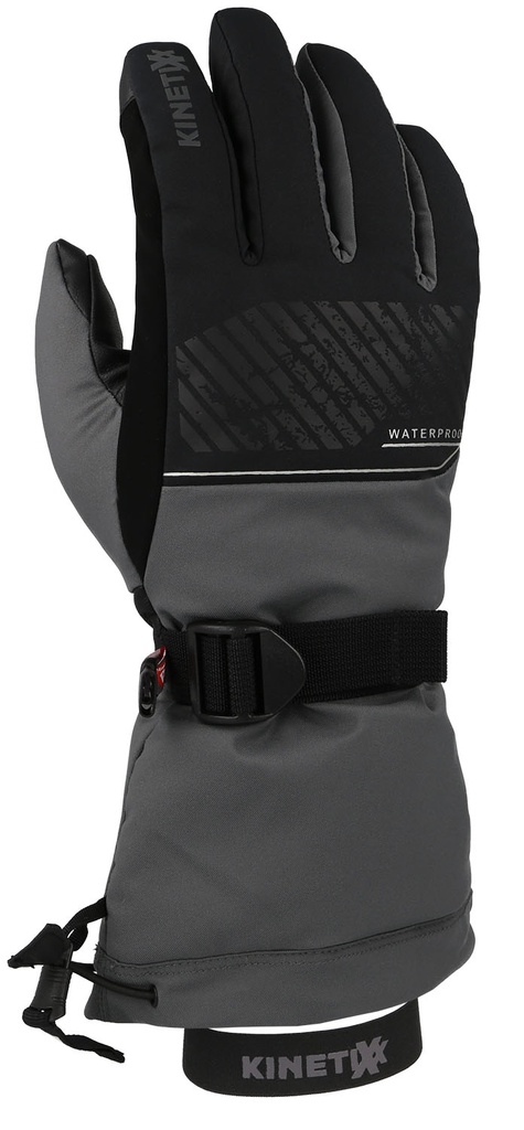 lyžařské rukavice KinetiXx Berend PRIMALOFT® black/anthracite
