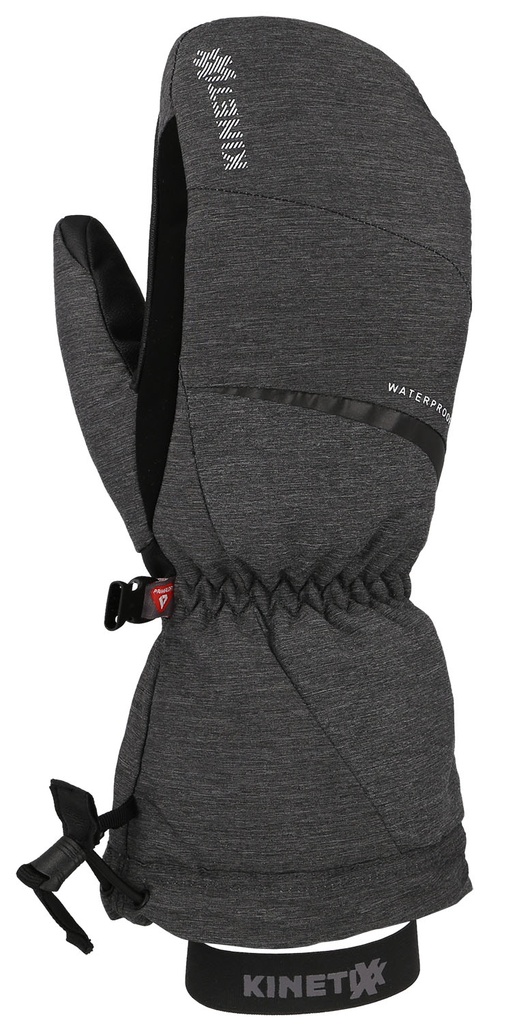 lyžařské rukavice KinetiXx Arven Mitten PRIMALOFT® grey melange