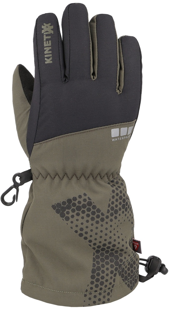 children's ski gloves KinetiXx Canio Jr. olive