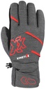 detské lyžiarske rukavice KinetiXx Barny Jr. grey melange