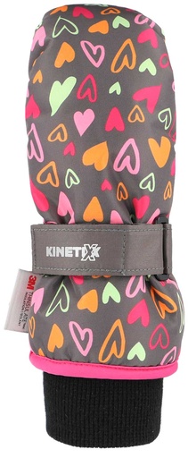 dětské rukavice KinetiXx Candy Mini grey printed