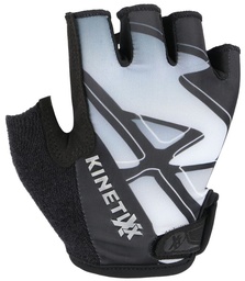 cyklistické rukavice KinetiXx Locke black printe