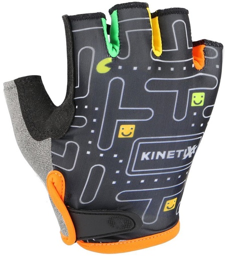 cycling gloves KinetiXx Lexy black printed