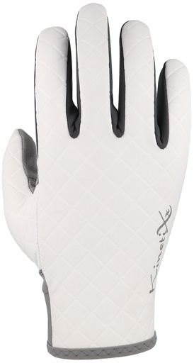 gloves KinetiXx Lotta white/grey