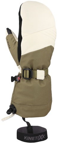 dámske lyžiarske rukavice KinetiXx Akima GTX Mitten white/olive